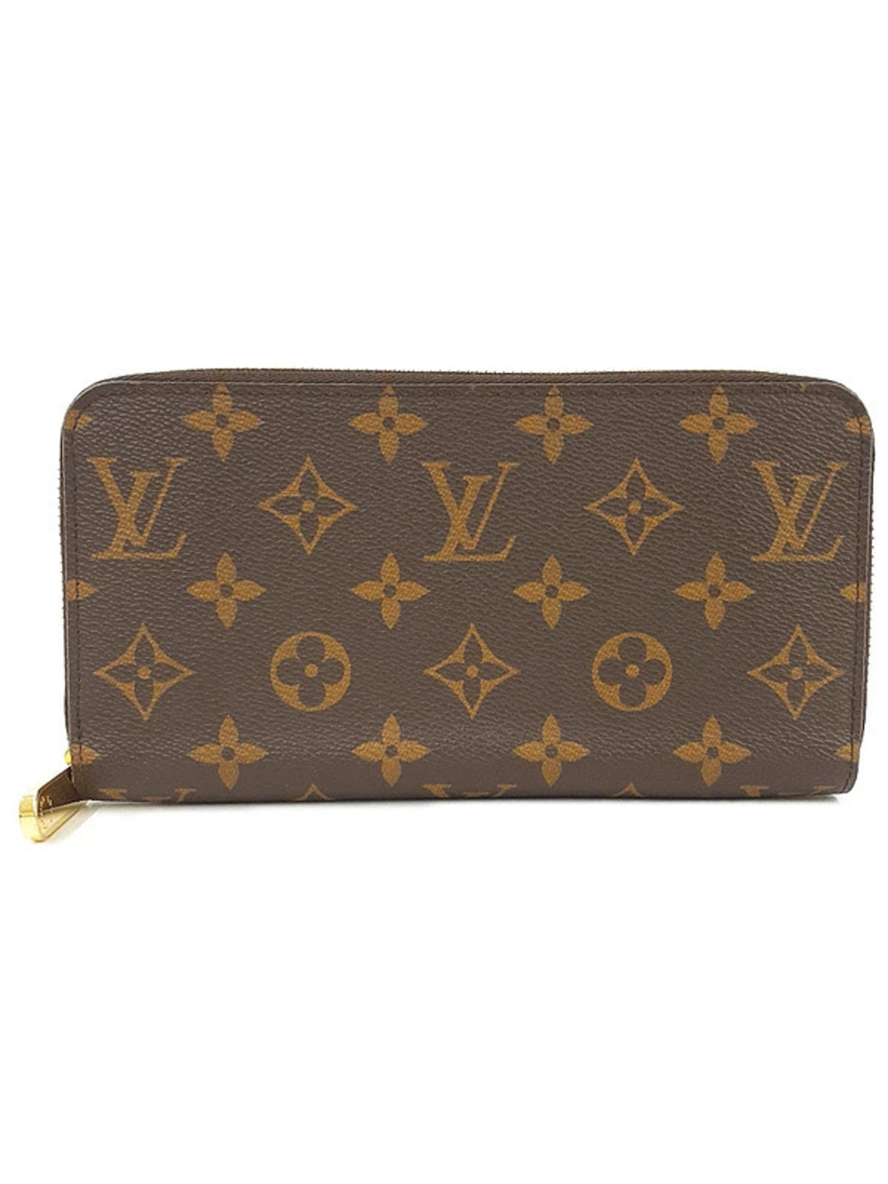 Louis Vuitton Monogram Zippy Wallet Round Zipper Long